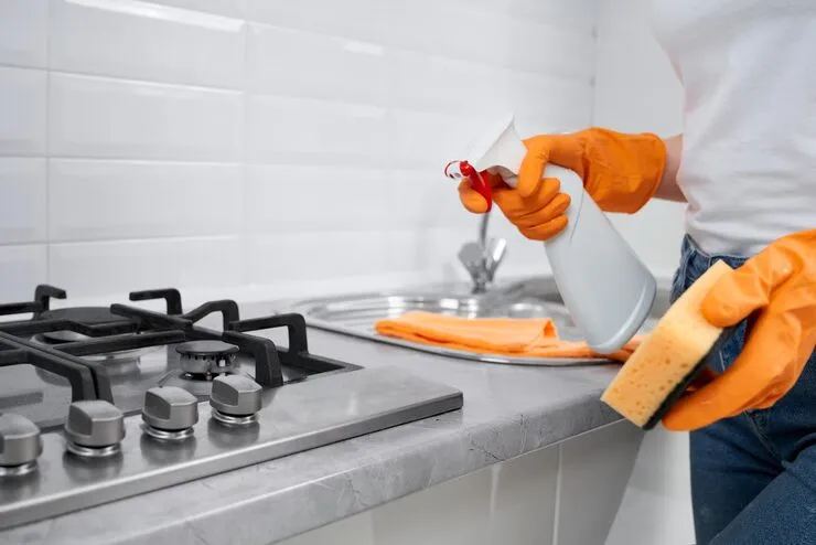 Bathroom & Kitchen deep clean London